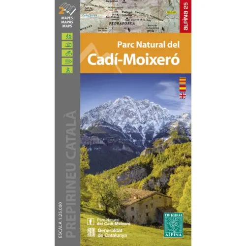 [ALP04168] ALPINA MAPA SERRA CADI MOIXERO PARC NATURAL