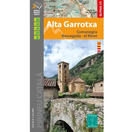[ALP05428] ALPINA MAPA ALTA GARROTXA. COMANEGRE, BASSEGODA, EL MONT