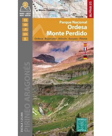 [ALP08721] ALPINA MAPA ORDESA Y MONTE PERDIDO PARQUE NACIONAL