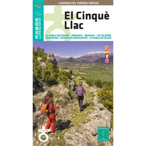 [ALP08814] ALPINA MAPA EL CINQUE LLAC