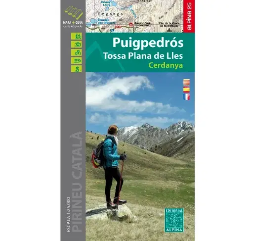[ALP11121] ALPINA MAPA PICA PUIGPEDROS TOSSA PLANA DE LLES CERDANYA