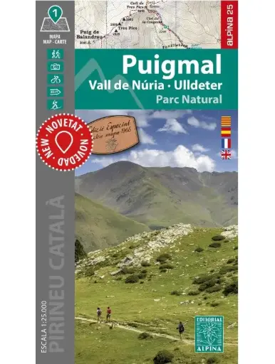[ALP11151] ALPINA MAPA PUIGMAL VALL DE NURIA ULLDETER
