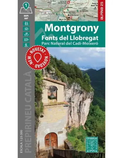 [ALP04169] ALPINA MAPA MONTGRONY FONTS DEL LLOBREGAT