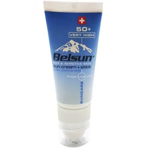 [BELC0050] BELSUN CREMA + CACAO LABIAL STICK UV50+