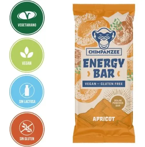 [CH00000A] CHIMPANZEE BARRETA ENERGETICA ALBERCOC 55g