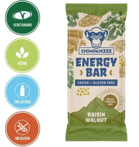 [CH0000RW] CHIMPANZEE BARRITA ENERGETICA PASAS Y NUECES 55g