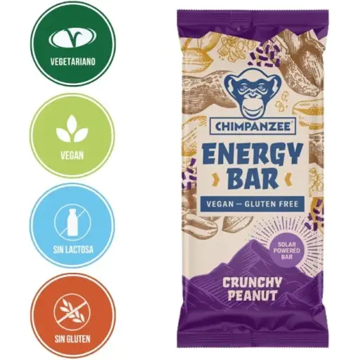 [CH0100CP] CHIMPANZEE BARRITA ENERGETICA CACAHUETE CRUIJIENTE 55g