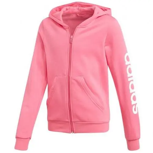 ADIDAS SUDADERA JR E LIN FZ H ROSA