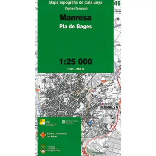 [ICC08890] ICGC MAPA MANRESA PLA DE BAGES
