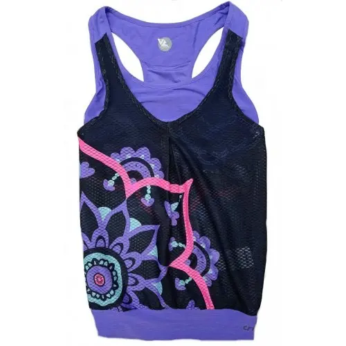 CRAZY CAMISETA TOP BREAK MANDALA MUJER