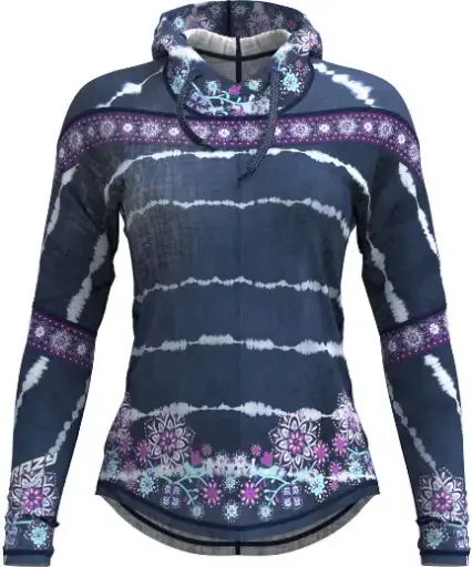 CRAZY CAMISETA PULL IBEX TIE DYE MUJER