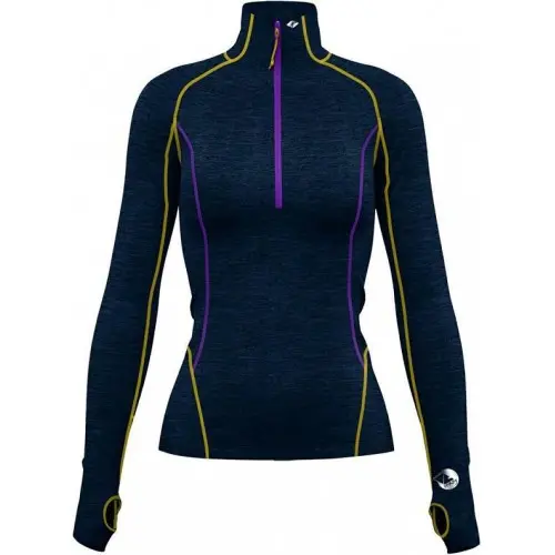 CRAZY SAMARRETA PULL ALLURE ZIP MERINO DONA