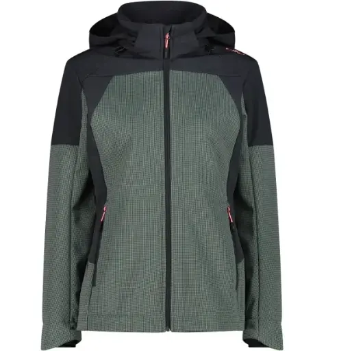 CMP JAQUETA SOFTSHELL ZIP HOOD DONA