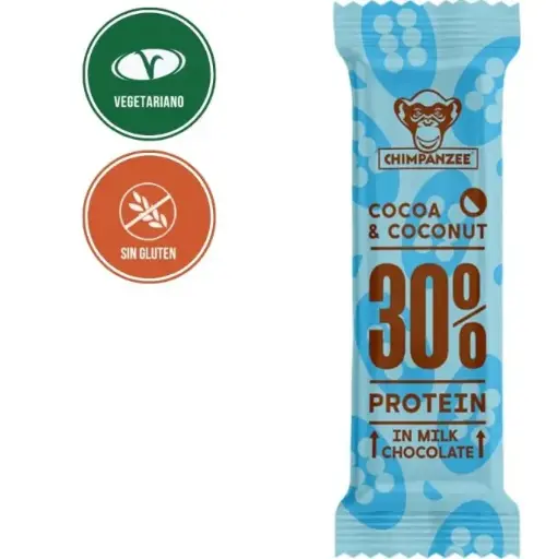[CHC420CC] CHIMPANZEE BARRETA PROTEINA CACAU I COCO 50g