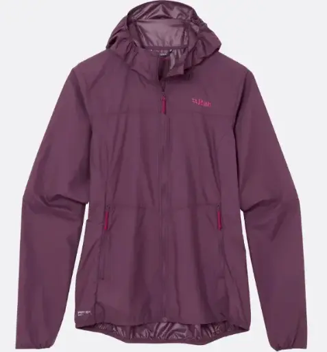 RAB CORTAVIENTO WINDGATHER HOODY MUJER