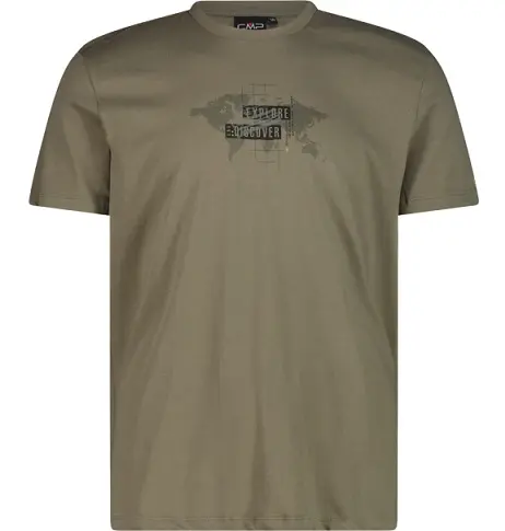 CMP CAMISETA PRINTED MAN T SHIRT 